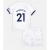 Maillot de foot Tottenham Hotspur Dejan Kulusevski #21 Domicile vêtements enfant 2023-24 Manches Courtes (+ pantalon court)